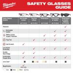 MilwaukeePerformance Safety Glasses with Clear Fog-Free Lenses (48-73-2020)