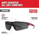 MilwaukeeTinted Safety Glasses Anti-Scratch Lenses (3-Pack) (48-73-2054)