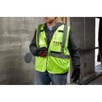 MilwaukeeLarge/X-Large Yellow Class 2 High Visibility Safety Vest with 10 Pockets (48-73-5022)