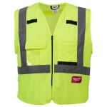 MilwaukeeLarge/X-Large Yellow Class 2 High Visibility Safety Vest with 10 Pockets (48-73-5022)