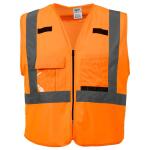 MilwaukeeSmall/Medium Orange Class 2 High Visibility Safety Vest with 10 Pockets (48-73-5031)