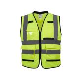 MilwaukeePerformance Small/Medium Yellow Class 2 High Visibility Safety Vest with 15 Pockets (48-73-5041)