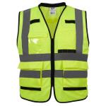 MilwaukeePerformance Small/Medium Yellow Class 2 High Visibility Safety Vest with 15 Pockets (48-73-5041)