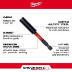 Milwaukee(10-Piece) SHOCKWAVE Impact Duty Alloy Steel Screw Driver Bit Set 