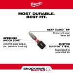 Milwaukee(25-Pack) SHOCKWAVE Impact Duty 1 in. Phillips #2 Alloy Steel Insert Bit Set 