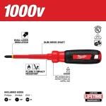 Milwaukee1000-Volt Insulated (3-Piece) Screwdriver Set