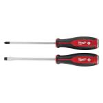 MilwaukeeDemo Combination Screwdriver Drivers with Steel Caps (2-Piece) (48-22-2702)