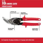 Milwaukee Left and Right Offset Aviation Snips (2-Pack) (48-22-4523)