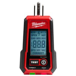 MilwaukeeDigital GFCI Receptacle Tester (2224-20)