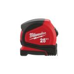 Milwaukee25 ft. Compact SAE Tape Measure with Fractional Scale and 9 ft. Standout