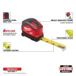 Milwaukee16 ft. Compact Auto Lock SAE Tape Measure with Fractional Scale and 9 ft. Standout