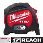 MilwaukeeGen II STUD Magnetic Tape Measure 25 ft. x 1-5/16 in. with 17 ft. Reach