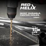 Milwaukee Cobalt Red Helix Twist Drill Bit 1/2 in.