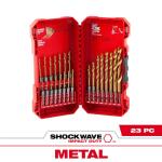 MilwaukeeSHOCKWAVE IMPACT DUTY Titanium Twist Drill Bit Set (23-Piece) (48-89-4631)