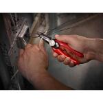 Milwaukee 7.75 in. Combination Electricians 6-in-1 Wire Stripper/Cutter Pliers (48-22-3079)