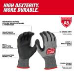 MilwaukeeMedium High Dexterity Cut 5 Resistant Nitrile Dipped Outdoor and Work Gloves (48-73-7151)