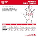 Milwaukee Large High Dexterity Cut 2 Resistant Polyurethane Dipped Outdoor & Work Gloves (48-73-8722)