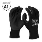 Milwaukee Medium Black Nitrile Level 1 Cut Resistant Dipped Work Gloves (3-Pack) (48-73-8906)