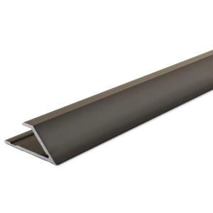 TrimMasterMineral Bronze 8 mm x 84 in. Aluminum Reducer Floor Transition Strip (HLVT13MBZ84)