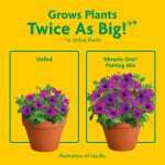 Miracle-Gro Potting Mix 50 qt. for Container Plants, Flowers, Vegetables, Shrubs, Feeds Up to 6 Months (72790430)