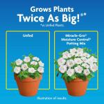 Miracle-Gro Moisture Control Potting Mix, 8 qt. for Container Plants – Protects Against Over- and Under-Watering (75578300)