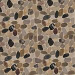 MSIMix River Rock 12 in. x 12 in. Textured Marble Floor and Wall Mosaic Tile (1 sq. ft. / each) (PEB-MIXRVR)