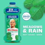 Mr. Clean 64 oz. All-Purpose Cleaner with Febreze, Meadows and Rain Scent (003077210725)