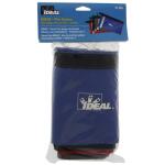 IDEALFlat Pouch 12.5 in. x 7 in. x 0.5 in., Zipper Bag, (4-Pack) Colors