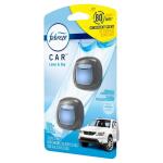 Febreze0.06 oz. Linen and Sky Scent Car Vent Clip Air Freshener (2-Pack) (003077201052)