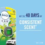 Febreze0.06 oz. Linen and Sky Scent Car Vent Clip Air Freshener (2-Pack) (003077201052)