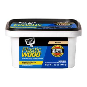 DAPPlastic Wood 32 oz. Natural Latex Wood Filler (00525)