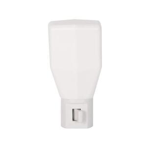 3.28 in. Plug-In Traditional Manual On/Off Switch Incandescent Warm White Night Light 1-Pack (89862)