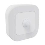 2 in. Plug-In Indoor Square LED Motion Sensor Automatic Dusk to Dawn Fade on and off Warm White Night Light (NL/DDMM/HD)