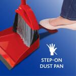 O-Cedar Pet Pro PowerCorner Broom with Step-On Dust Pan(168020)