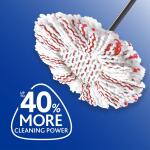 O-Cedar EasyWring Washable Microfiber Mop Head Replacements, 40% More Scrubbing Power, 2-Pack (171974)