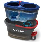 O-Cedar Easy Wring Microfiber Spin Mop and Bucket System Deep Clean & Rinse Clean (174221)