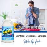 OdoBan 1 Gal. Multi-Purpose Cleaner Concentrate – Fresh Linen Disinfectant, Odor Eliminator, Fabric Freshener, and Mold Control (911701-G)