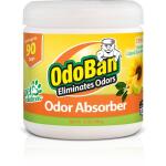 OdoBan 14 oz. Citrus Solid Odor Absorber & Eliminator for Smoke, Musty Smells, Home, Bathroom, Kitchen, and Pet Areas (9735K61-14Z)