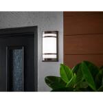 Home Decorators CollectionMullen Oil Rubbed Bronze Hardwired LED Outdoor Wall Light Lantern Sconce with Integrated LED (29800)