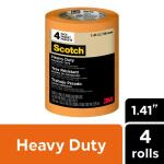 3MScotch 1.41 in. x 60.1 yds. Heavy-Duty Grade Masking Tape (4 Rolls/Pack) (2020+-36EP4)