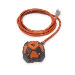 RIDGID 3-Outlet Power Ball Extension Cord Plus USB 36008