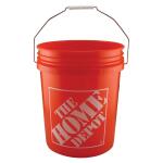 The Home Depot5 Gallon Orange Homer Bucket (05GLHD2)