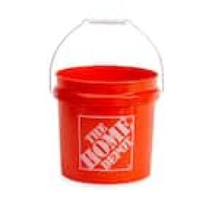 The Home Depot2 gal. Orange paint Bucket (PN0192)