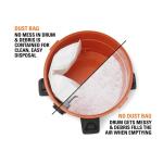 RIDGID 6 Gallon 3.5 Peak HP NXT Shop Vac Wet Dry Vacuum with General Debris Filter, Locking Hose and Accessory Attachments (HD06001)