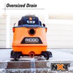 RIDGID 14 Gallon 6.0 Peak HP NXT Shop Vac Wet Dry Vacuum with Fine Dust Filter, Locking Hose and Accessory Attachments (HD1400)