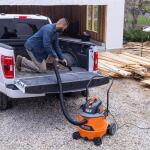 RIDGID 16 Gallon 6.5 Peak HP NXT Shop Vac Wet Dry Vacuum with Cart, Fine Dust Filter, Locking Hose and Accessory Attachments (HD1800)