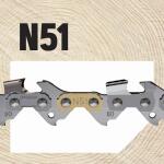 Oregon N51 Chainsaw Chain for 12 in. Bar, Fits Husqvarna Models (N51-21)