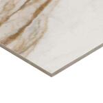 DaltileRivermont Oro 24 in. x 24 in. Polished Porcelain Stone Look Floor and Wall Tile (15.5 sq. ft./case) (RI20SQU2424PLHD)