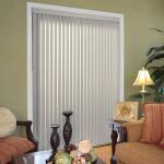 Home Decorators CollectionPearl Gray Cordless Room Darkening Vertical Blinds for Sliding Doors Kit with 3.5 in. Slats - 78 in. W x 84 in. L (10793478808441)