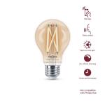 Philips 60-Watt Equivalent A19 Smart Wi-Fi Vintage Edison LED Light Bulb Tunable White 2700 (K) WiZ with Bluetooth - 1 Pack